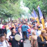 Keramaian dalam Karnaval dan mUhibah Seni Dies FKIP 56 FKIP UNILA Tahun 2024